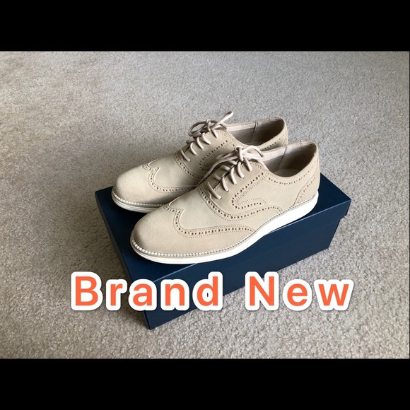 Cole Haan Other - Cole Haan Grand Suede WNG Oxfords